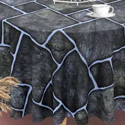 ArtzFolio Multicoloured Anti-Slip Round 4-Seater Table Cover-image-71