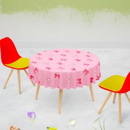 ArtzFolio Multicoloured Anti-Slip Round 4-Seater Table Cover-image-53