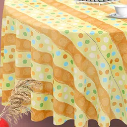 ArtzFolio Multicoloured Anti-Slip Round 4-Seater Table Cover-image-57
