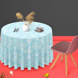 ArtzFolio Multicoloured Anti-Slip Round 4-Seater Table Cover-image-97