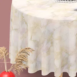 ArtzFolio Multicoloured Anti-Slip Round 6-Seater Table Cover-image-3
