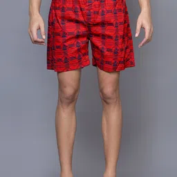 Cantabil Men Printed Pure Cotton Boxer-image-50