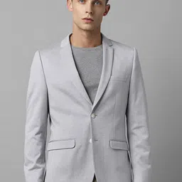 Louis Philippe Sport Slim Fit Pure Cotton Single Breasted Blazer-picture-21