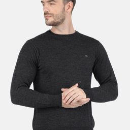 Monte Carlo Men Charcoal Coloured Pullover-picture-42