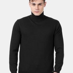 t-base Turtle Neck Cotton Pullover Sweater-picture-4