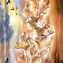 Wallpics Beige & Blue Animal Printed Self Adhesive Wallpaper-image-35