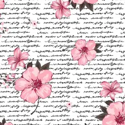 Wallpics White & Pink Printed Self-Adhesive Wallpaper-image-94