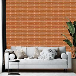 Wallpics Brown & Grey Printed Self-Adhesive Wallpaper-image-99