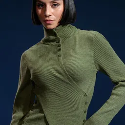 ESPYR By Tokyo Talkies Women Cable Knit Cardigan-image-88