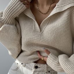 LULU & SKY Ribbed Pullover Sweater-image-67