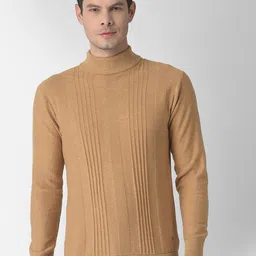 Turtle Men Khaki Striped Pullover-image-8
