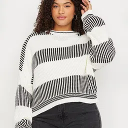 Trendyol Self Design Pure Acrylic Pullover Sweaters-image-47