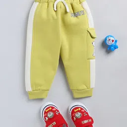 Moms Love Infant Boys Snoopy Printed Pocket Fleece Jogger-image-99