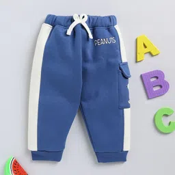 Moms Love Infant Boys Snoopy Printed Fleece Jogger-image-42