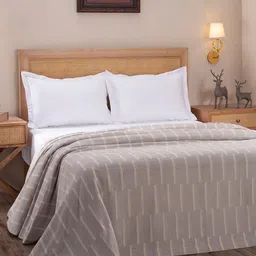 MASPAR Printed 340 GSM Double Queen Bed Cover-image-90