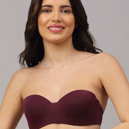 PrettyCat Lavender Bra Underwired Lightly Padded PC-BR-4006-WHN-30B-39