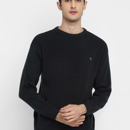 Alan Jones Round Neck Long Sleeves Acrylic Pullover-image-86