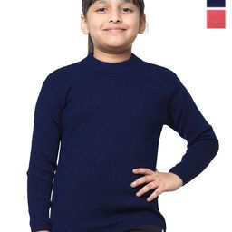 IndiWeaves Girls Pack of 3 Woollen Pullover-1