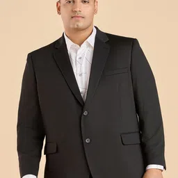 Big Hello - The Plus Life   A Chromatic Symphony of the Monochrome Single Breasted Blazer-image-66