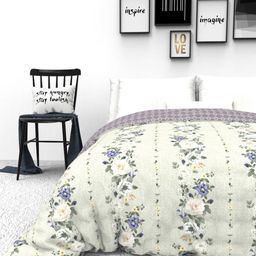 THE WHITE MOSS Multicoloured Floral AC Room 150 GSM Double Bed Comforter-image-35