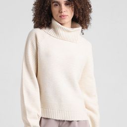 ONLY Ribbed Turtle Neck Pullover Sweater-28