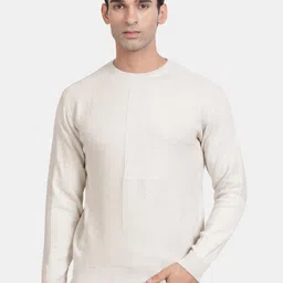 t-base Round Neck Round Neck Cotton Pullover-picture-31