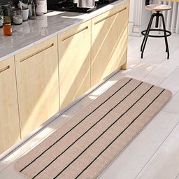 Saral Home Brown & Black Striped Anti-Skid Floor Runner-39