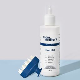 Man Matters Oil Care Kit with Hair Oil and Scalp Massager-5