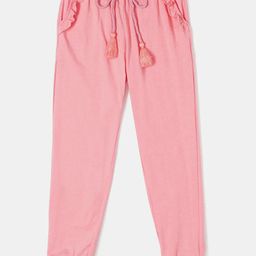 Jockey Girls Super Combed Cotton Elastane Stretch Slim Fit Joggers With Side Pockets-picture-12