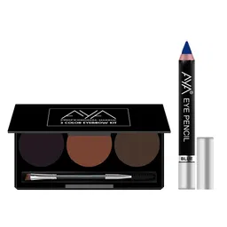 AYA Set of Eyebrow Cake & Eye Pencil Kajal Eyeliner-picture-12
