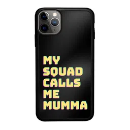 macmerise Typography Printed iPhone 11 Pro Max Bumper Case Cover-43