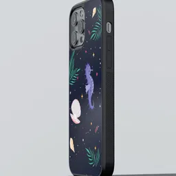 macmerise Space Beach Printed iPhone 12 Pro Phone Bumper Case Cover-image-17