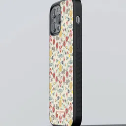 macmerise Payal Singhal Spring Printed iPhone 12 Pro Bumper Case Cover-image-24