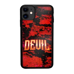 macmerise Heavenly Devil Printed iPhone 11 Phone Bumper Case-35