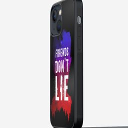 macmerise Friends Dont Lie Printed iPhone 13 Bumper Case Cover-image-39