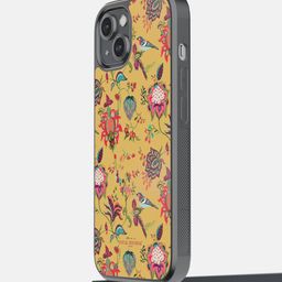 macmerise Floral Printed iPhone 14 Bumper Case Cover-88