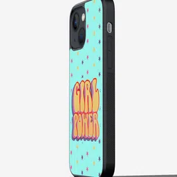 macmerise Girl Power Printed iPhone 13 Mini Phone Bumper Case Cover-image-13