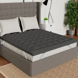 AVI Black 500 GSM Waterproof Double Bed Size Mattress Protector-image-17