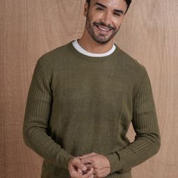 PRONK Men Cable Knit Pullover Sweater-picture-42