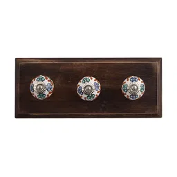 Indianshelf Green Tiny Wall Hooks Key Holder-37