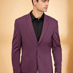 DENNISON Notch Lapel Collar Single-Breasted Blazer-image-45
