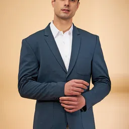 DENNISON Notched Lapel Collar Single Breasted Blazer-image-37