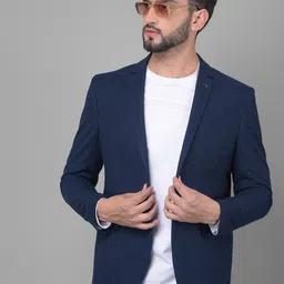 Crimsoune Club Single Breasted Slim-Fit Casual Blazer-picture-47