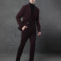 RARE RABBIT Slim-Fit Single-Breasted Casual Blazer-image-12