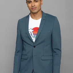 Allen Solly Single-Breasted Slim-Fit Casual Blazer-picture-50