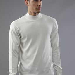 t-base Turtle Neck Long Sleeves Cotton Pullover-picture-28