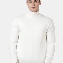 t-base Turtle Neck Cotton Pullover Sweaters-image-11
