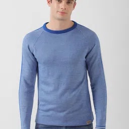 PETER ENGLAND UNIVERSITY Round Neck Raglan Sleeve Pullover-image-40