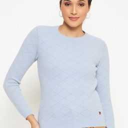 Duke Geometric Self Design Pullover Sweater-picture-3