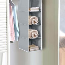 Kuber Industries Grey Foldable Multi-Utility Organiser-image-24